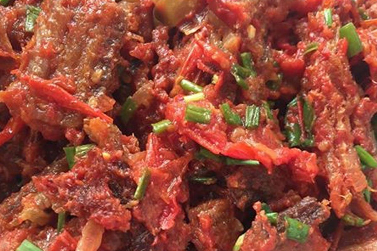 You are currently viewing Salted fish with Creole sauce