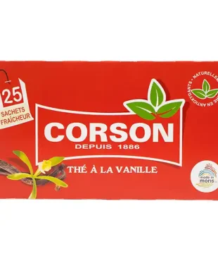 Corson Vanilla tea bags 50g