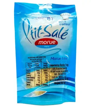 P'Tit Sale Morue Frite 50g