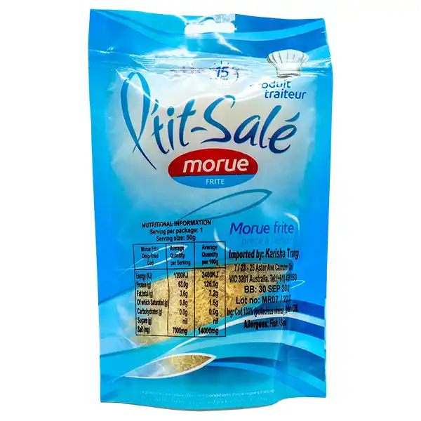 P'Tit Sale Morue Frite 50g