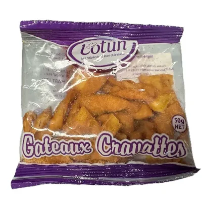 Lotun Gateaux Cravattes 50g